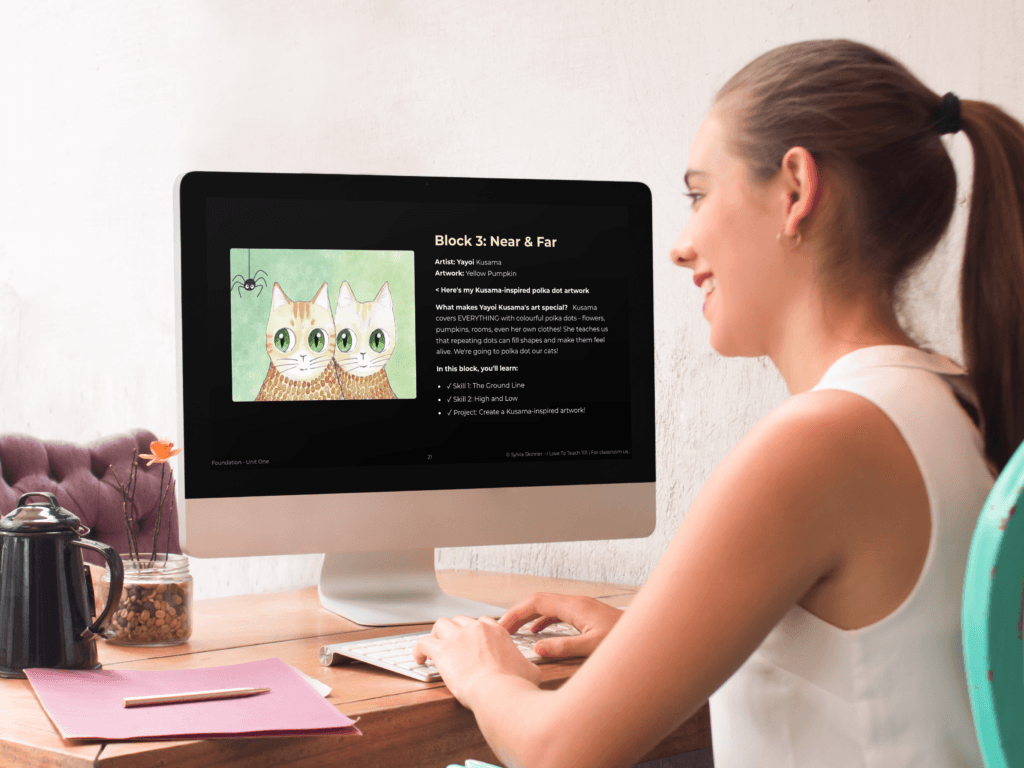 I Love To Teach Art using Foundation Block 3 - Drawing Toolkit