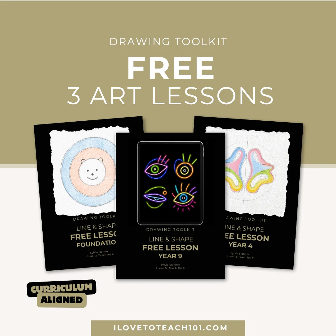 I Love To Teach 101 3 love to teach FREE campfire art lessons drawing toolkit
