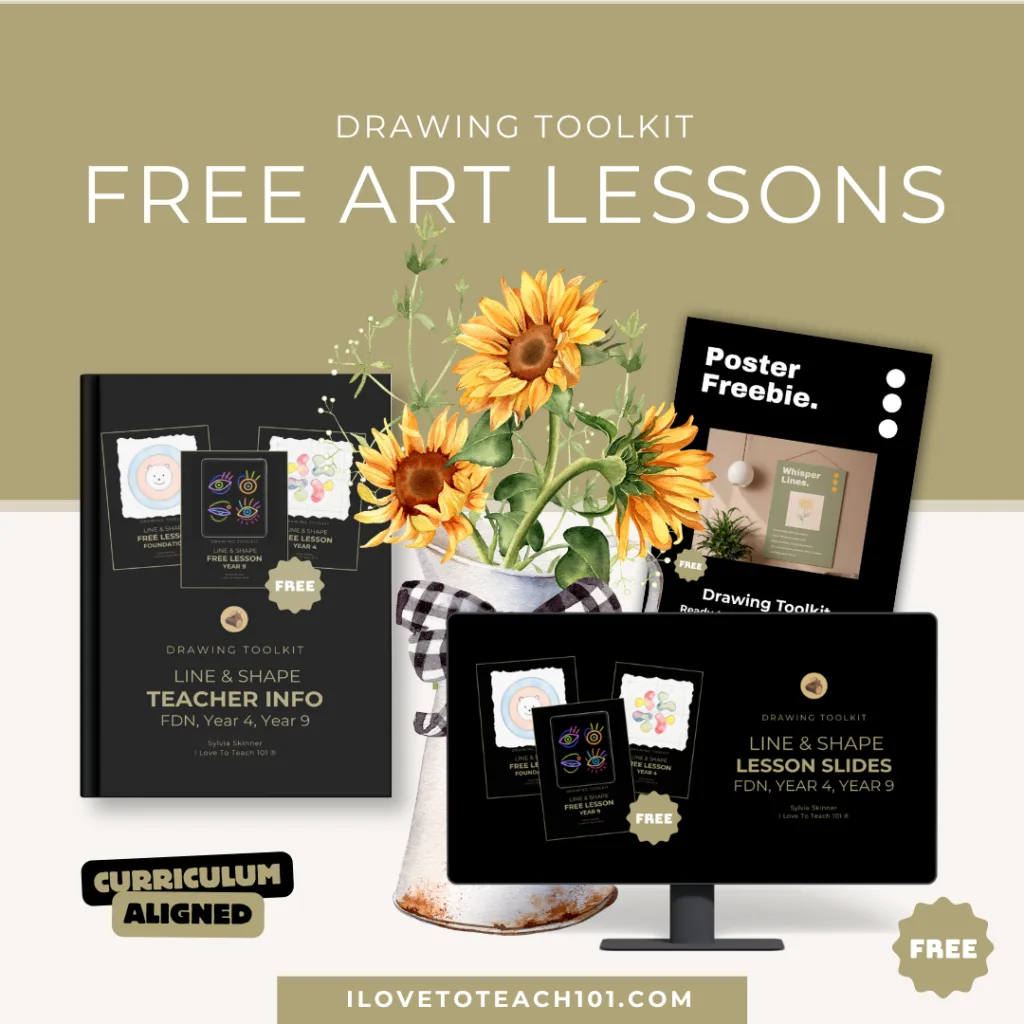Love To Teach 3 FREE Art Lessons - from the campfire collection