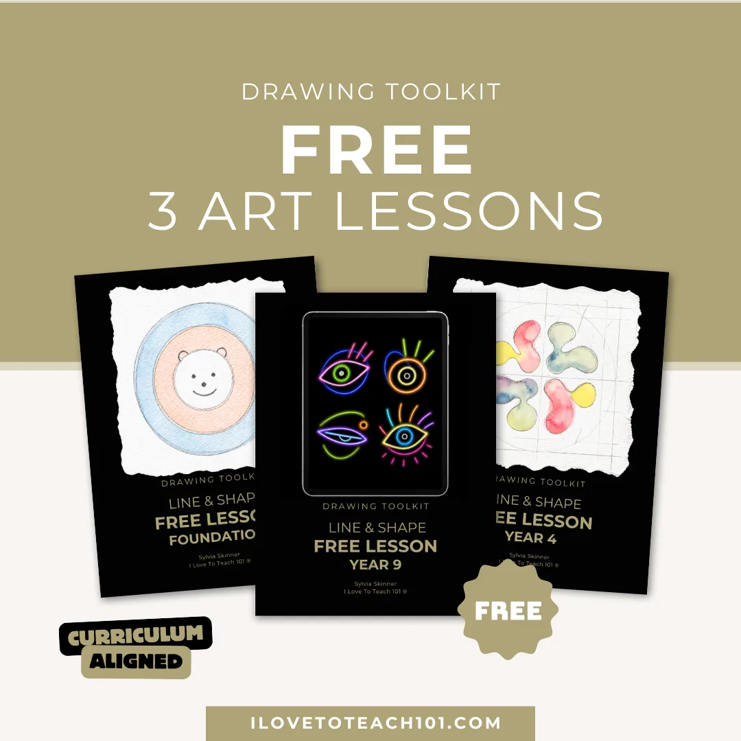 I Love To Teach 101 3 love to teach FREE art lessons - from the campfire collection