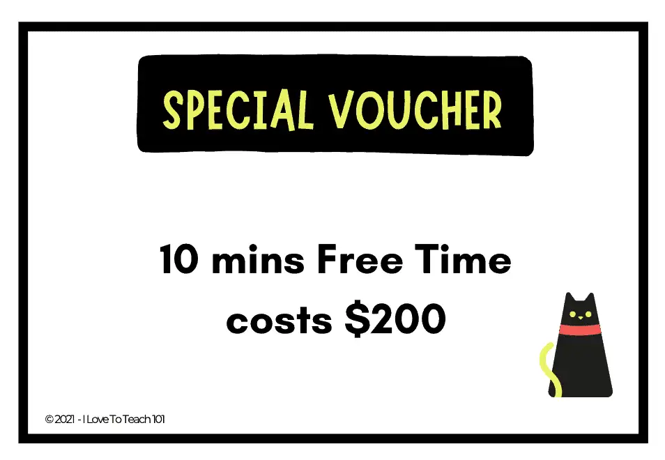 My Classroom Economy And Why It Works Super Easy 9 My Classroom Economy Special Voucher