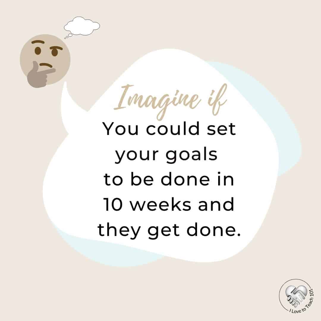 Go HERO helps you set 10 week goals that get done
