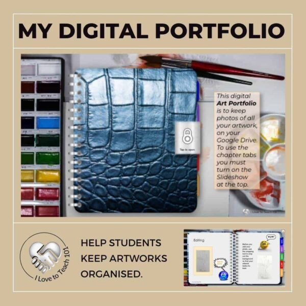My digital portfolio for art