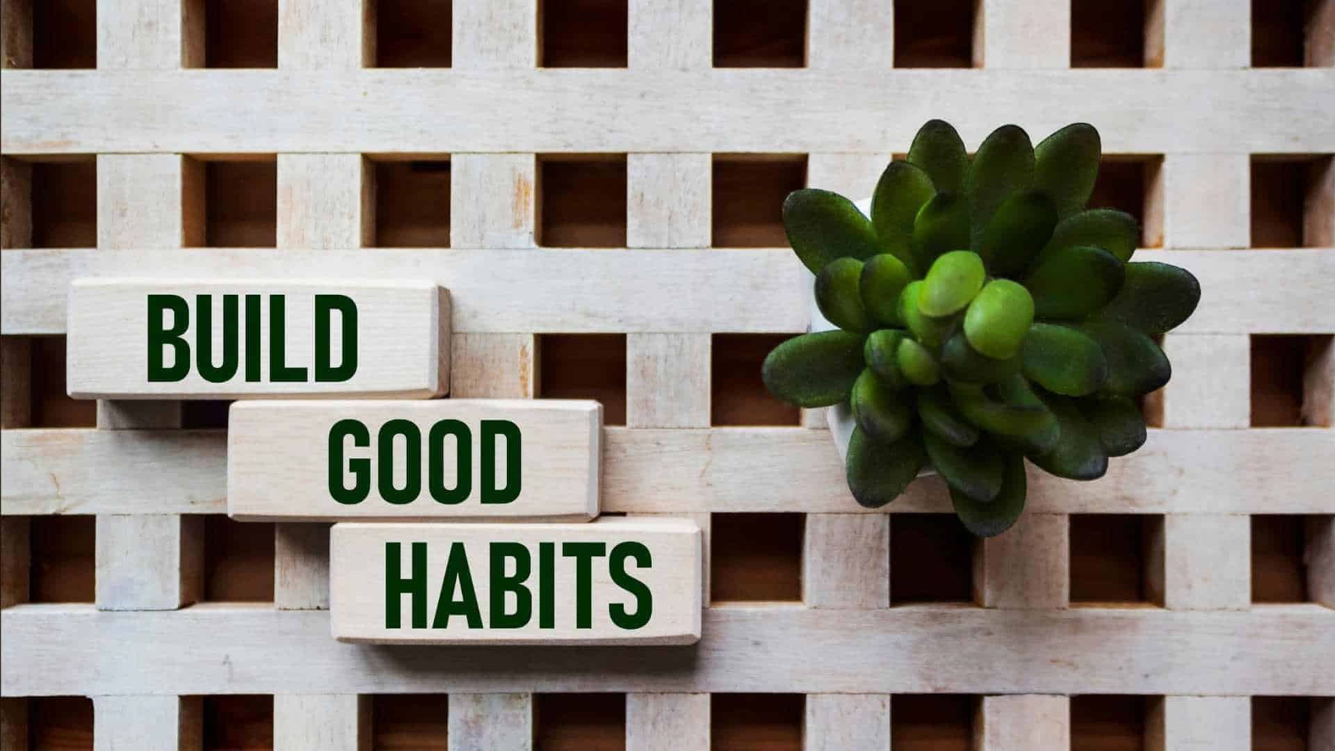 Form a good habit