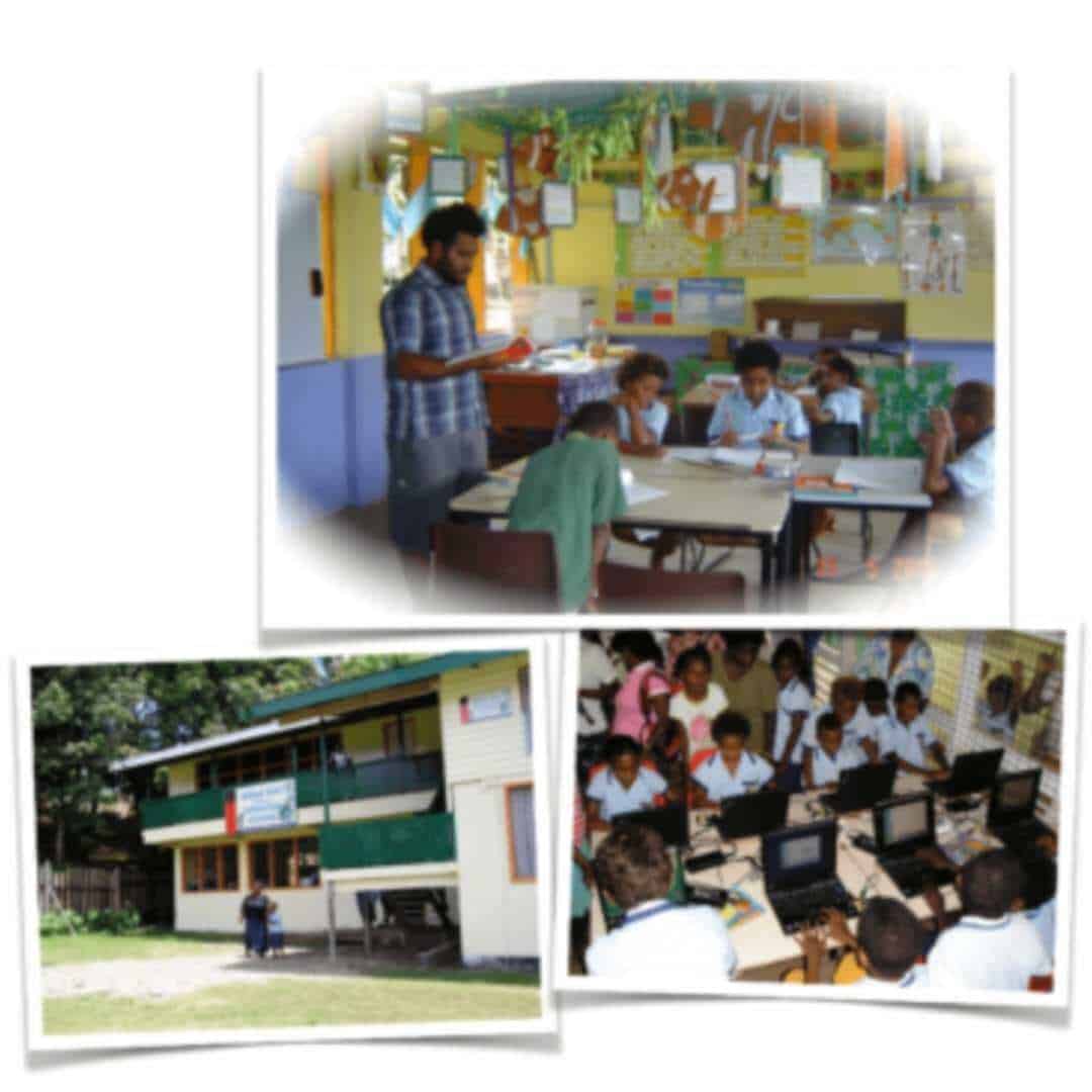 School we built in Solomon Islands
