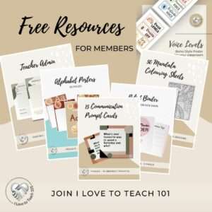 Join ILTT and shop for FREE Teacher Resources