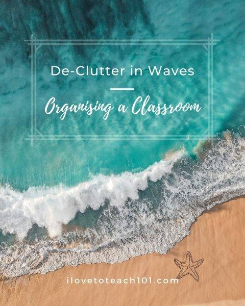 De-Clutter in Waves for Organising a Classroom