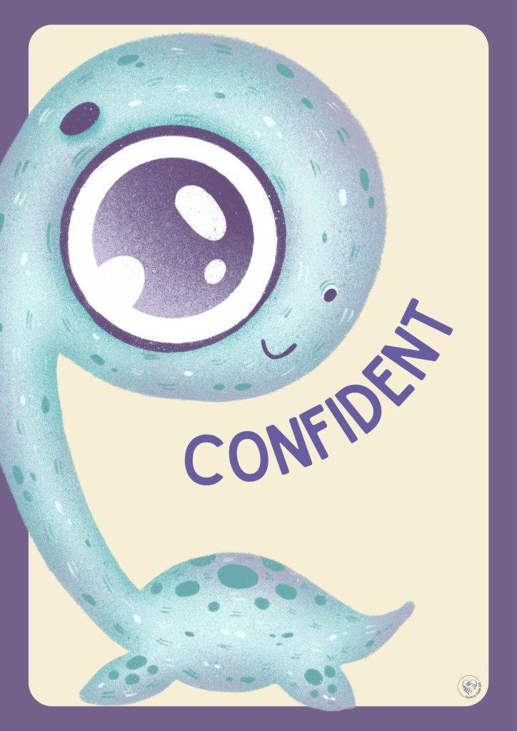 Affirmation Poster - confident