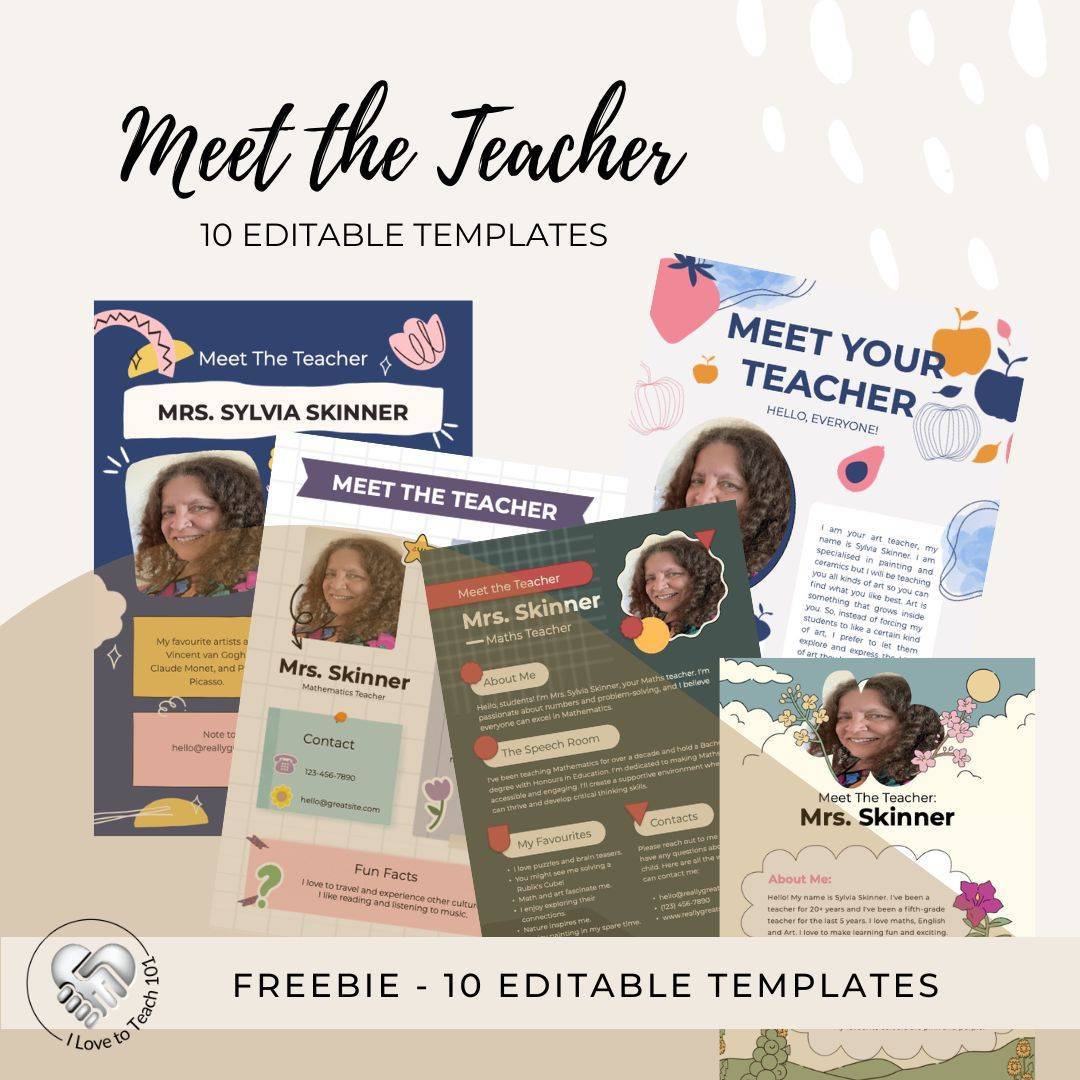 10 Cool Meet the Teacher Templates