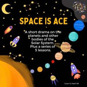 Space is Ace - planets play script for the classroom