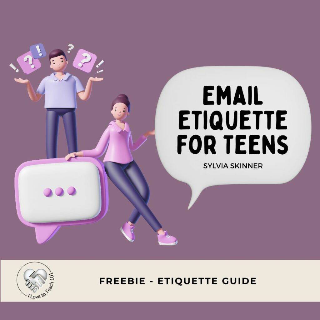 Email Etiquette for Teens for Teens and SEL