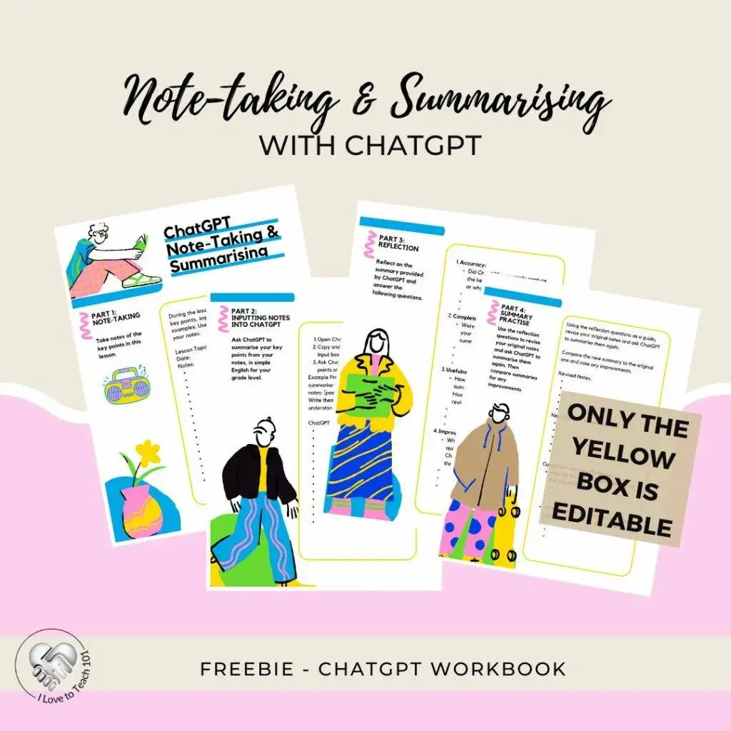 ChatGPT Note Taking and Summarising Workbook