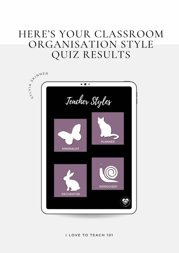 The I Love To Teach 101 - Classroom Organisation Quiz Report Cover