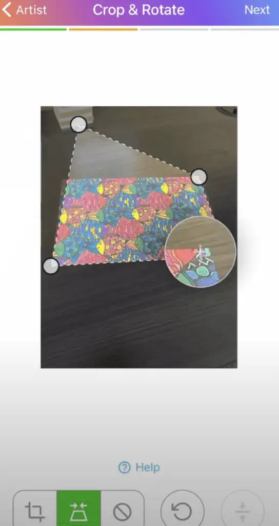 Artsonia Guide: 10 Tips to Empower Art Students with Tech 5 Artsonia - students can easily crop and rotate skewed artworks