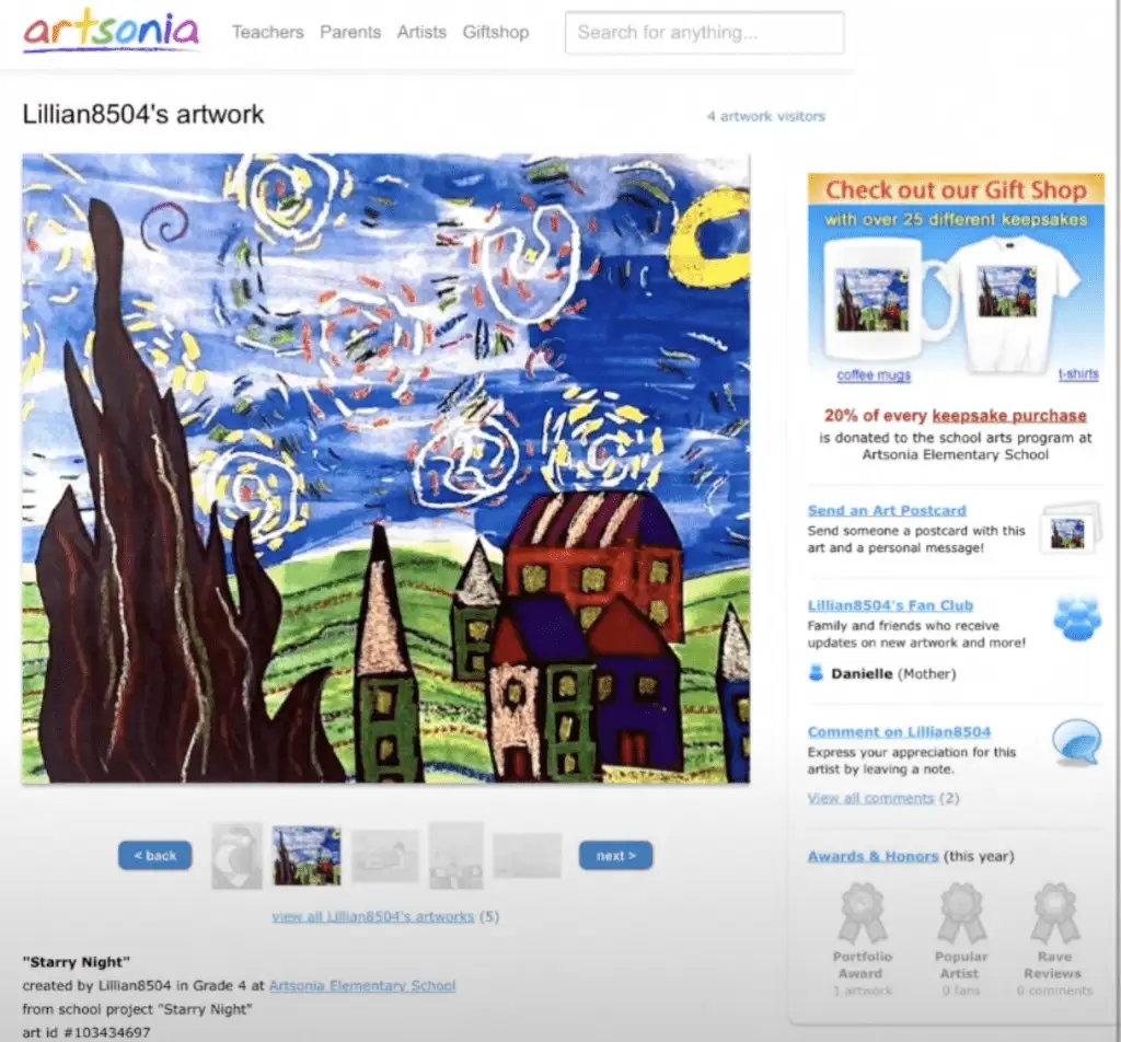 Artsonia Guide: 10 Tips to Empower Art Students with Tech 13 Artsonia - turning artworks into gifts is easy