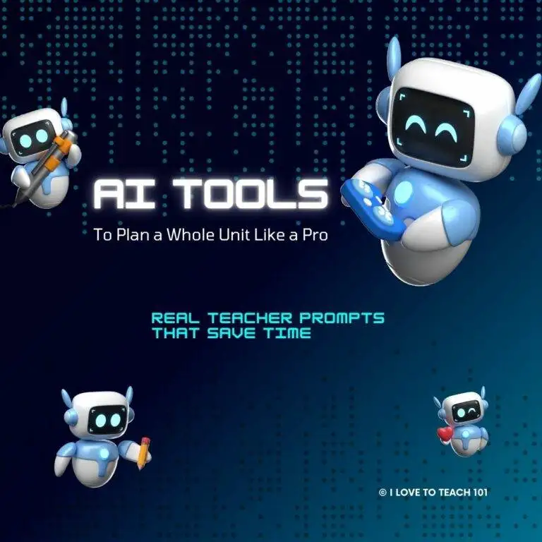 Use AI to plan a whole unit not just one lesson