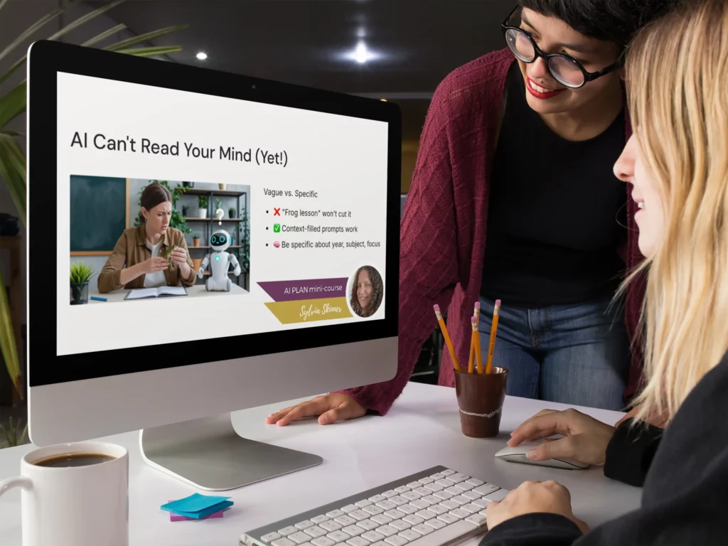 How To Plan A Full Unit With AI, Without The Overwhelm 6 ai plan mini course - 10 min video lessons to watch