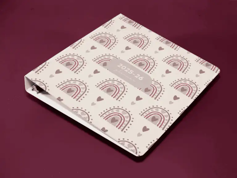 Download and print your FREE Teacher Planner for 2025–2026 – includes dated weekly pages and term dividers