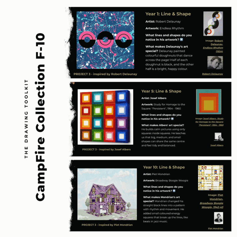 Drawing Toolkit CampFire Collection F-10