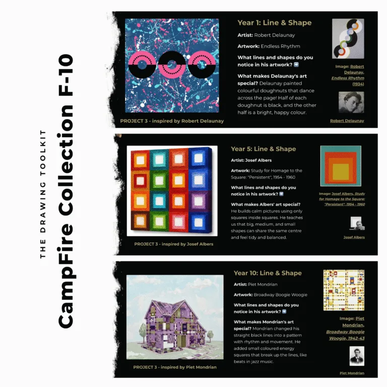 Drawing Toolkit CampFire Collection F-10