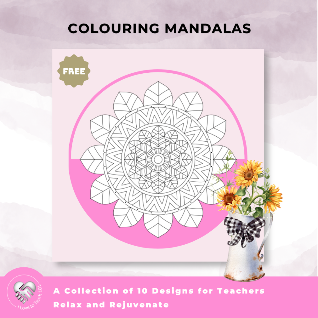freebie - Colouring Mandalas