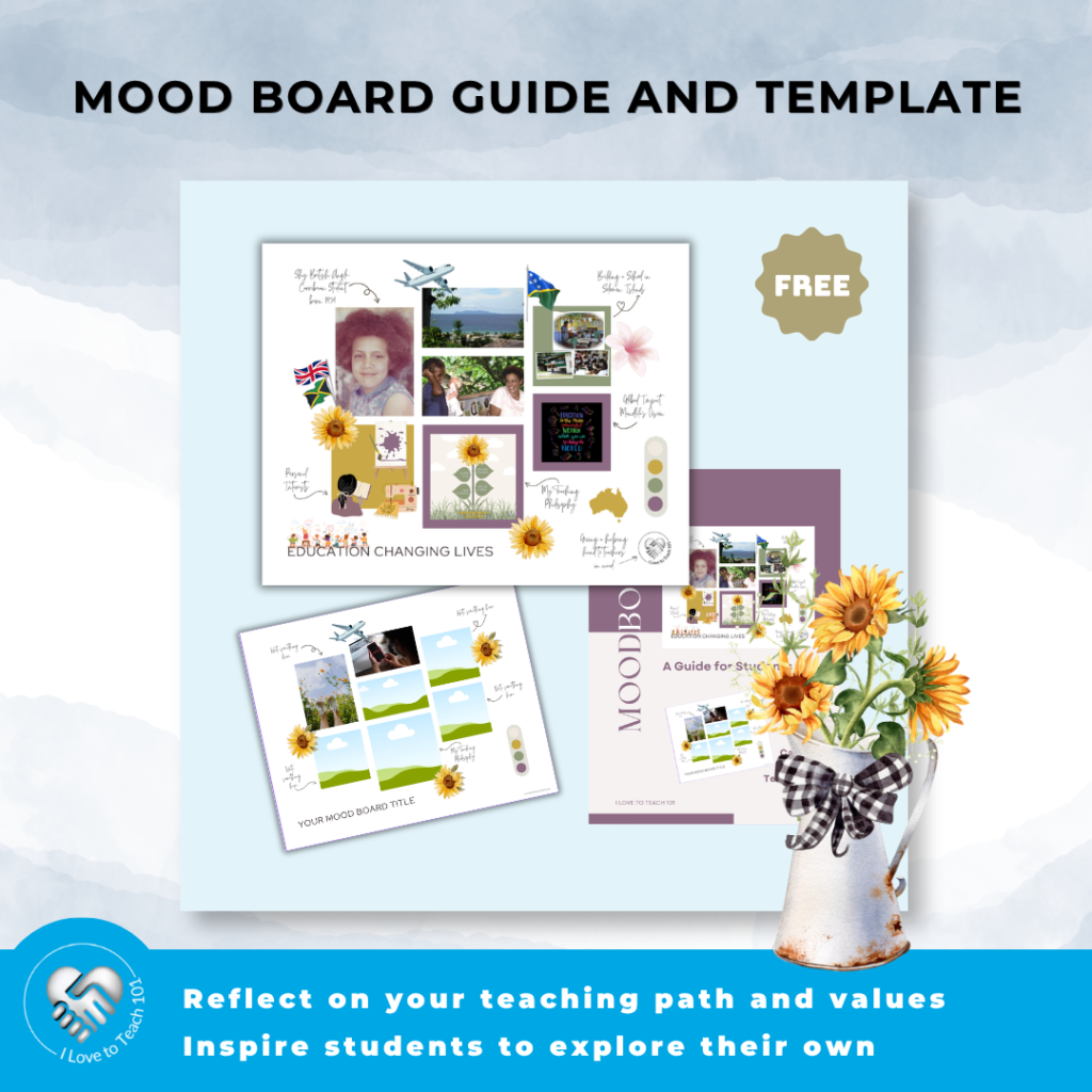 freebie - Mood Board Guide and Template
